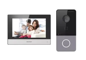 Видеодомофон Hikvision DS-KIS603-P(C), 2 МП, 7" LCD (1024×600), IP65, Fast Ethernet, Wi‑Fi