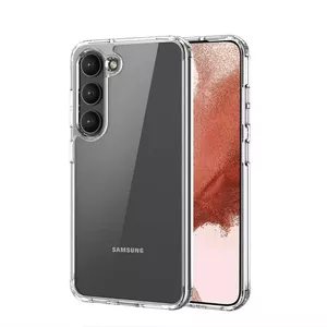 Riff Slim Clear Case for Samsung Galaxy S23 Plus — 2 mm Camera Protection, Transparent