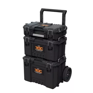 Набор ящиков для инструментов KETER DIY ROC Pro Gear 2.0 мобильная система 64.8x47.8x87.2 см