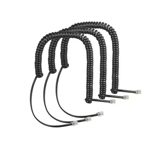 Телефонный кабель Auerswald 55001 2 м Черный RJ-10