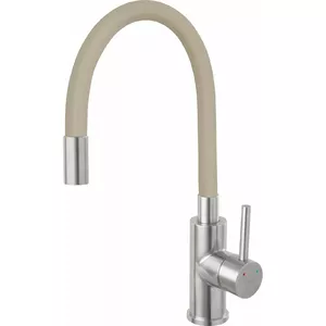 Кухонный смеситель FERRO Zumbia Inox напольный бежевый BZA4PSS