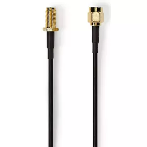 Коаксиальный кабель Nedis CSGL02210BK50 5м RP-SMA черный