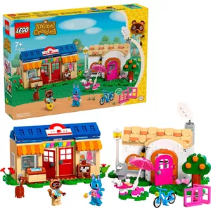 Construction toy LEGO 77050 Animal Crossing Nook's Shop Sophie's House set – modular playset