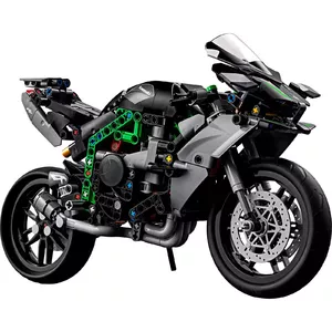 Конструктор LEGO Technic мотоцикл Kawasaki Ninja H2R 42170 — реплика в масштабе 1:1, 643 детали, инструкция, 10+