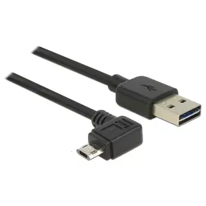 USB cable DeLOCK 83846 USB 2.0 1 m USB A Micro-USB B Black