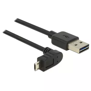 USB Cable DeLOCK 83848 USB 2.0 1m USB A Micro-USB B Black