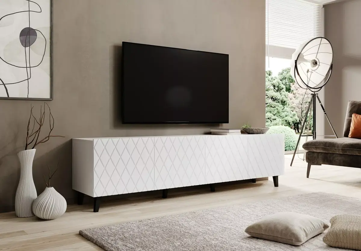 TV skapis cama meble ASTI 200×42×52 cm Photo 3