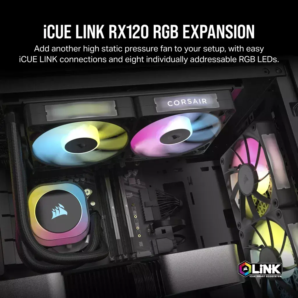 Вентилятор Corsair iCUE LINK RX120 RGB Photo 2