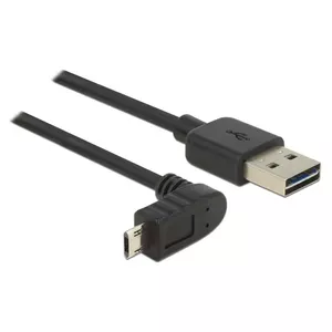 USB kabelis DeLOCK 83856 USB 2.0 2m USB A Micro-USB B melns
