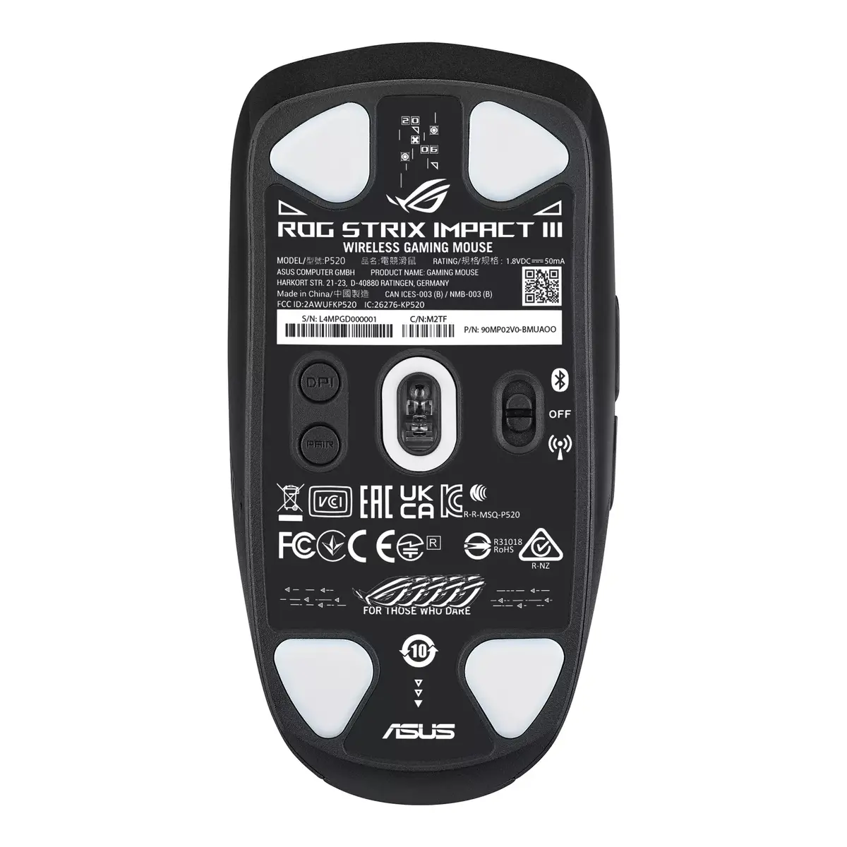 Мышь ASUS ROG Strix Impact III Wireless Photo 2
