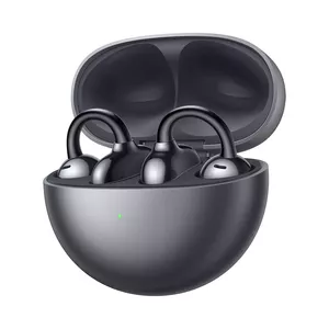 HUAWEI FreeClip TWS auss-mikrofonu austiņas ar ausu āķi — iekšķīgas, Bluetooth, USB‑C, 20–20000 Hz, 5,6 g, melnas