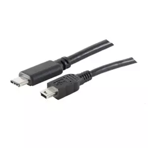 USB кабель ShiverPeaks BS77144-1.0 1м USB C Mini-USB B черный