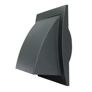 Вентиляционная решетка EUROPLAST ND10FVA 148×153 мм для канала DN100 с обратным клапаном