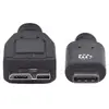 USB‑C uz Micro‑USB kabelis MANHATTAN 1 m USB 3.2 Gen 2 Photo 3