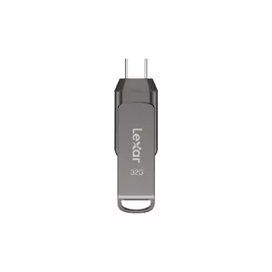 Lexar JumpDrive LJDD400032G-BNQNG USB флеш накопитель 32 GB USB Type-C 3.2 Gen 1 (3.1 Gen 1) Серый