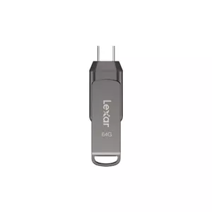 Lexar JumpDrive LJDD400064G-BNQNG USB zibatmiņa 64 GB USB Veids-C 3.2 Gen 1 (3.1 Gen 1) Pelēks