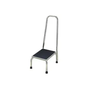Vannas pakāpiena solis PDS CARE 27040 ar roku balstu, neslīdošs, melns, maksimālā slodze 150 kg, roktura augstums 870 mm