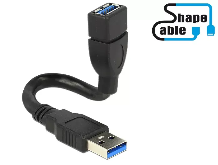 USB kabelis DeLOCK 0.15m 2xUSB3.0-A Photo 2