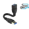 USB kabelis DeLOCK 0.15m 2xUSB3.0-A Photo 2