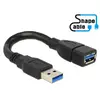 USB kabelis DeLOCK 0.15m 2xUSB3.0-A Photo 3