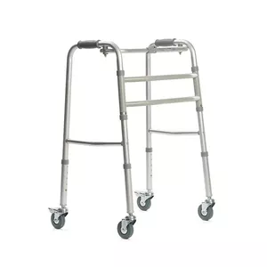 Ходунки VITEA CARE PPC013VC — ходунковая рама на 4 колёсах, алюминий, регулируемая высота 81,5–91,5 см, колёса 8 см, ширина 550 мм, нагрузка 110 кг