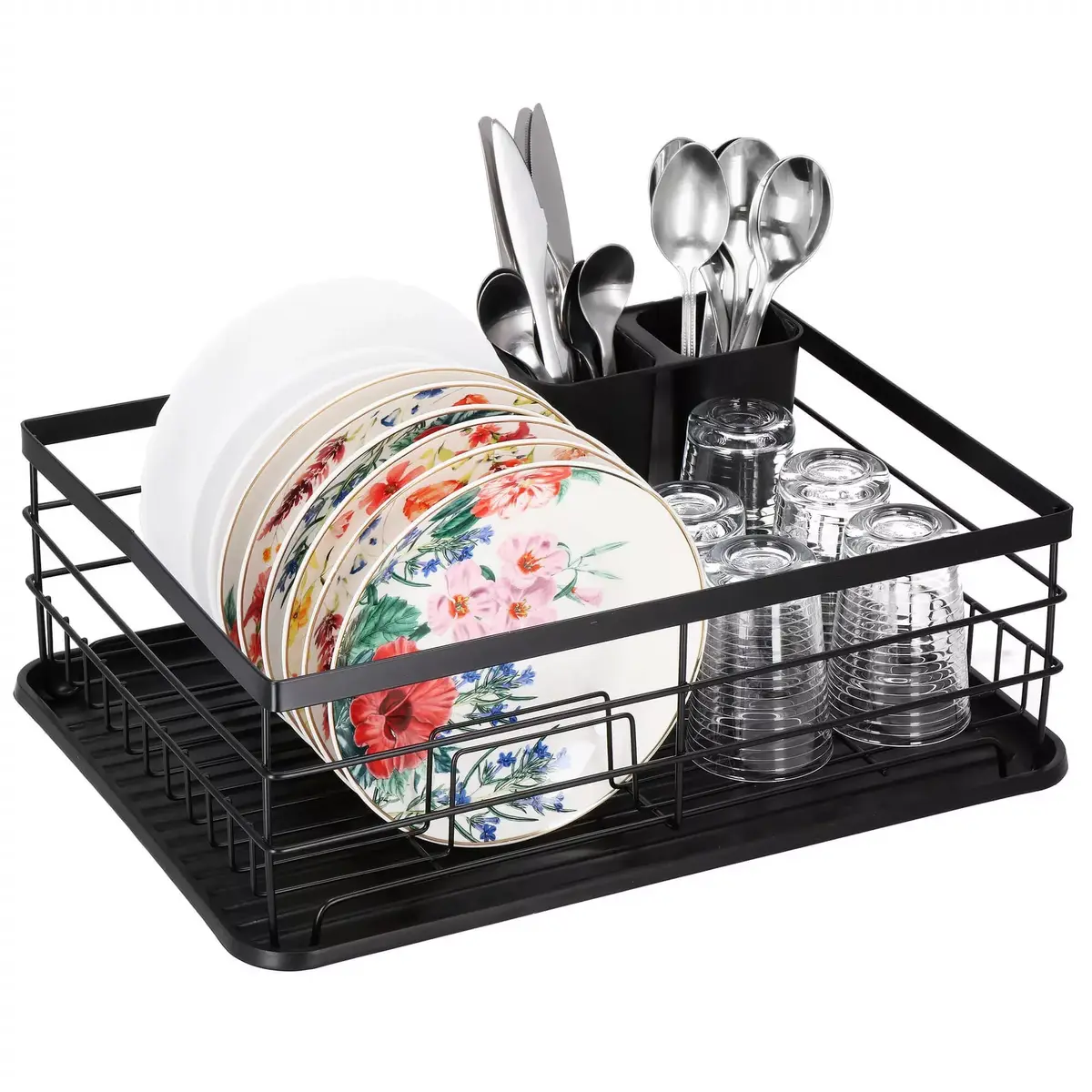 Dish dryer Springos KI0134 countertop 31.5×42×14.5 cm Photo 3