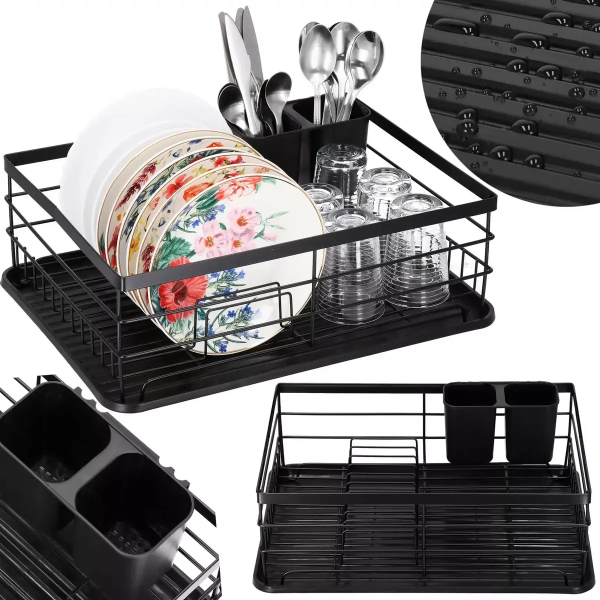 Dish dryer Springos KI0134 countertop 31.5×42×14.5 cm Photo 5