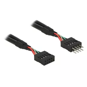 Cable USB 2.0 DeLOCK 83873 0.25m 2xUSB2.0 Male