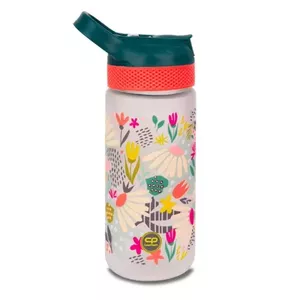 Water bottle COOLPACK BIBBY 420 ml Sunny day — insulated 420 ml, leak‑proof sport bottle