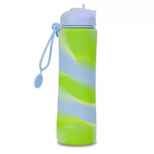 Sporta ūdens pudele cool pack Silikon water bottle Z14770 600 ml Girls Blue