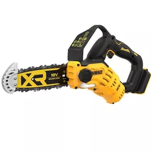 Dzīvžogu šķēres DeWALT DCMPS520N-XJ, 20 cm asmens, ķēdes ātrums 8,5 m/s, 18 V Li‑Ion, eļļas tvertne 0,55 l, 2,1 kg