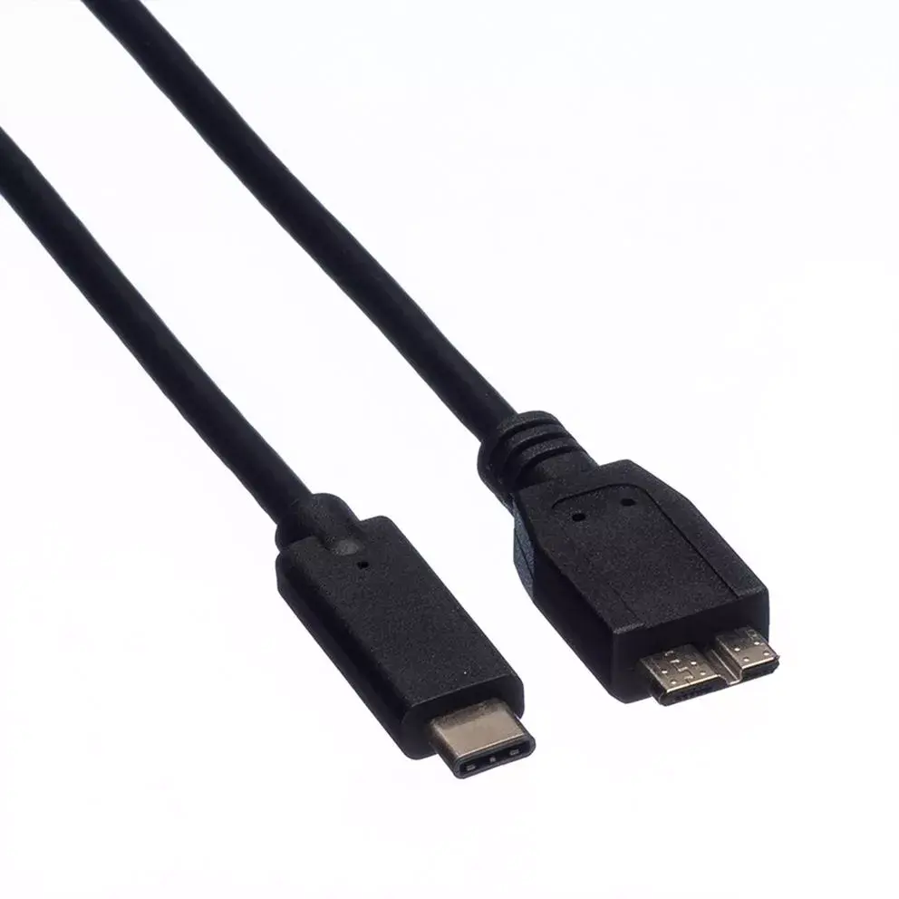 USB 3.1 Kabeļi ROLINE C-Micro B M/M Photo 2