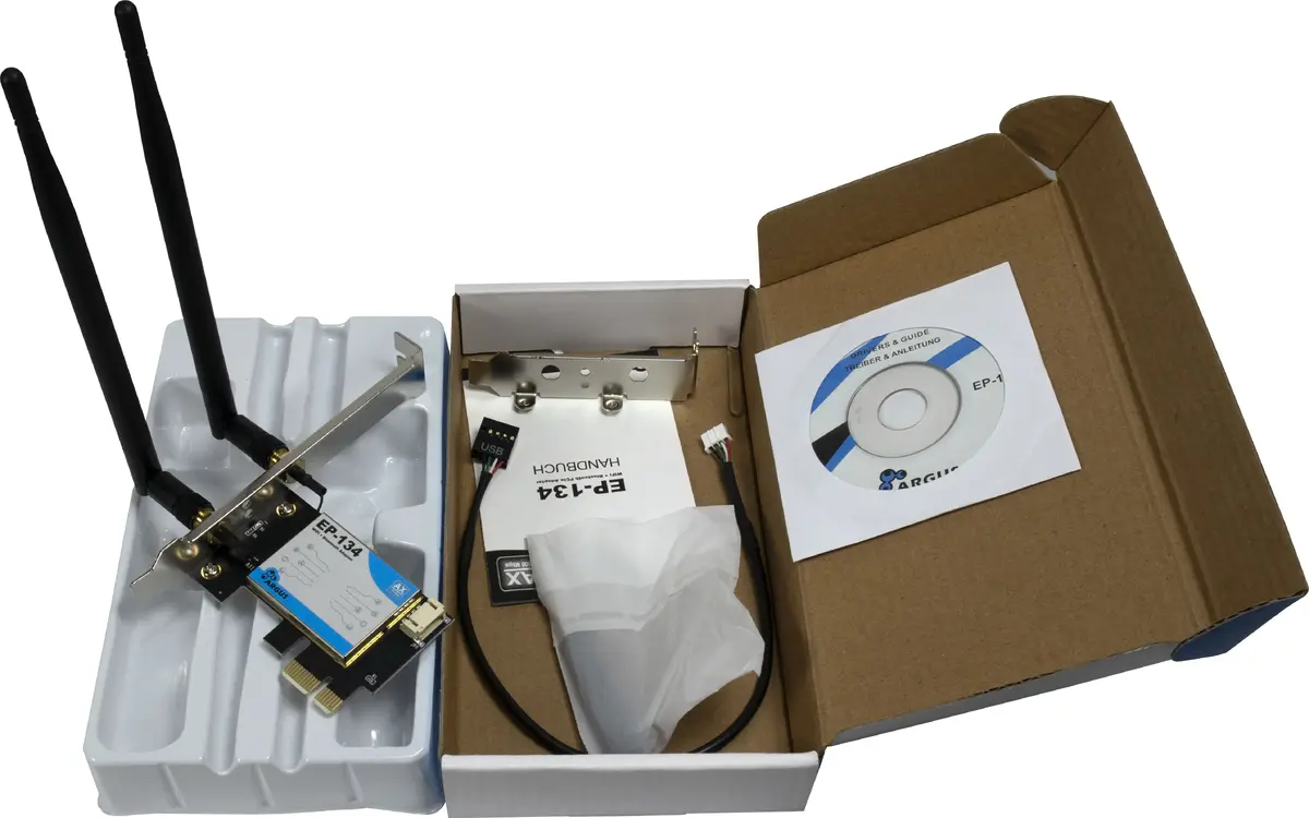 Iekšējais WLAN Bluetooth adapteris Inter-Tech EP-134 Photo 3
