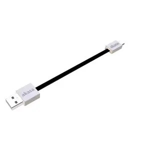 USB kabelis Akasa 0.15m USB 2.0 A/Micro-B