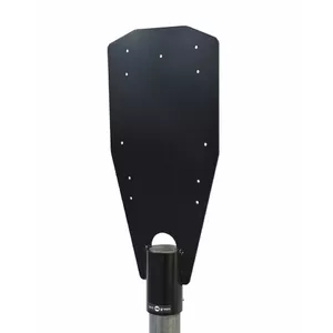 Pole mount Next Green Next Green Poleplate 225 Z Steel Graphite Grey 225mm 70mm 533mm