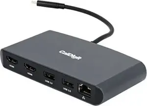Thunderbolt 3 mini Dock CalDigit Dual 500374 — compact Thunderbolt 3 docking station, dual-display support