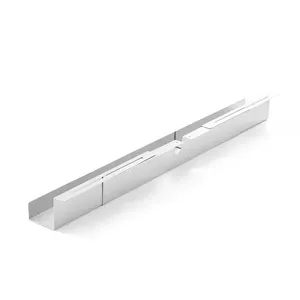Kabeļu vadības trauks Nenurodyta 12962 regulējams 920–1500 x 120 x 115 mm Balts