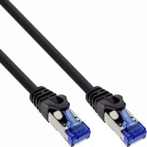 Сетевой кабель InLine 75505S RJ-45 Cat6A 5м Черный