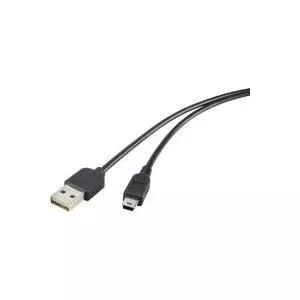 USB-кабель Renkforce Duplex 2.0 Mini-USB Type B 5V 0,5 м