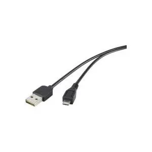 USB cable Renkforce Duplex 2.0 Micro-USB Type B 5V 0.5 m
