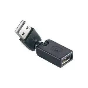 USB 2.0 adapter Renkforce 28833C15A — 1x A plug to 1x A socket, gold plated contacts