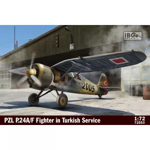 Plastic model PZL P.24A/F Fighter in Turkish Service 1/72