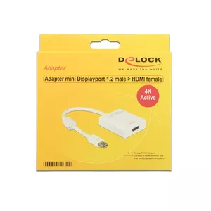 Адаптер видеокабеля DeLOCK 62612 Mini DisplayPort на HDMI