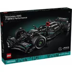 LEGO Technic model kit Mercedes‑AMG F1 W14 E Performance — 1,432 pieces, recommended age 18+