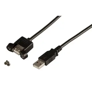 USB cable EFB Elektronik K5291SW.1,8V2 1.8m USB 2.0 Black