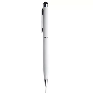 Стилус iLike PN1 2в1 с емкостным сенсором для смартфона и планшета, белый