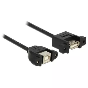 USB Cable DeLOCK 1m USB 2.0-A/USB 2.0-B Black