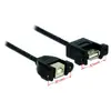 USB Cable DeLOCK USB 2.0 B/A 0.25m Photo 2