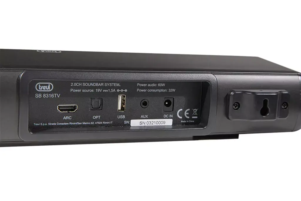 Trevi SB 8312 30W мини саундбар Photo 8
