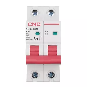 Miniature Circuit Breaker HiSmart NV821488 2P 10A Class C
